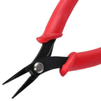 Long Nose Pliers Serrated Jaws Mini Needle Nose Pliers Tweezer Nose Pliers Chain Nose Plier Micro Precision Plier for Jewelry Craft Making Beading Hobby Work Craft Supplies - style: Long-Nose Pliers Serrated Jaws
