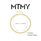 MTMY Beaded Necklaces for Women 14K Gold Plated Dainty Colorful Green/Rose Beaded Pearl Choker Necklace Delicate Boho Choker Necklace Jewelry Gift - style: Braided beads