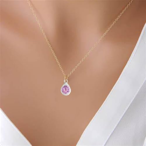BetterJonny 260pcs Charms for Jewelry Making, 60pcs Gold Crystal Birthstone Charms Beads with 100 Lobster Clasps and 100 Jump Ring for Necklace Bracelet Earring - color: Silver Droplet