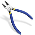 VCELINK Wire Cutter, 6-inch Side Cutter, CR-V Small Flush Cutter, Professional Small Wire Cutter with Spring-loaded for Artificial Flowers, Floral, Jewellery Making, and DIY Model Making - size: 6"x 1 PC
