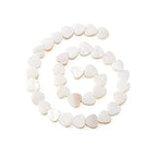 Fashewelry 44pcs Heart Freshwater Shell Beads Shell Heart Charm Sea Shells for Crafts Seashell Summer Ocean Beach Beads 8x8-9mm for Valentines Day Jewelry DIY Crafts Necklace Bracelet Earring - color: 1-Shell Color, 8x8-9mm