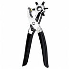 XOOL Belt Hole Puncher for Leather, Precision Multi-Size Leather Hole Punch for Watch Bands, Straps, Collars, Saddles, Shoes, Fabric, DIY Home, Craft Projects - style: Lite