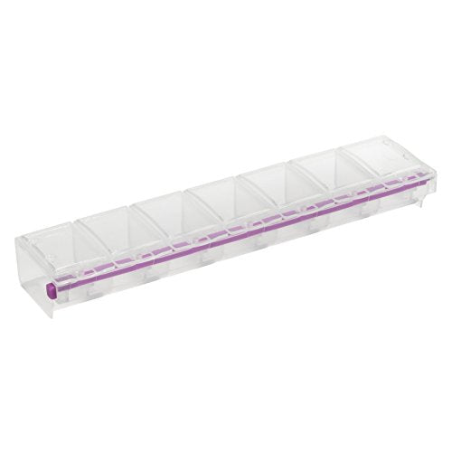 Craft Mates Bead Organizer and Plastic Storage Containers for Crafts, Buttons, Pins and More, 7 Locking Compartments (2XL) - style: 7 Locking Compartments (2XL)