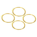PATIKIL Half Hard Brass Wire, 4Pcs 24Gauge/0.5mm Diameter 10m/32.8ft Pure Craft Wire for Jewelry Making Beading Garden Plants - size: 24Gauge/0.5mm