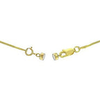 Magnetic Jewelry Clasps Real Precious Metal for Necklaces, Bracelets, Anklets with Spring Ring. Yellow Gold, White Gold, Yellow Gold Filled or Sterling Silver (14 K Solid Yellow Gold - 2 Each)