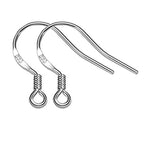 Hypoallergenic Silver Earring Hooks - 120 pcs/60 Pairs s925 Sterling Silver Plated Ear Wires for Jewelry Making, Jewelry findings Parts with 120 pcs Rubber Earring Backs Stopper for DIY Earrings - color: Regular Silver 2