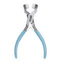 ABBECIAO Nylon Jaw Bracelet Bending Pliers for Shaping Cuff Bracelets and Wrapping Metal Jewelry Making Tool w/PVC Handles