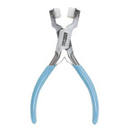 ABBECIAO Nylon Jaw Bracelet Bending Pliers for Shaping Cuff Bracelets and Wrapping Metal Jewelry Making Tool w/PVC Handles