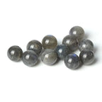 100Pcs Natural Stone 6mm Grey Moonstone Round Loose Gemstone Energy Healing Beads Hole Size 1mm DIY Smooth Beads for Bracelet Necklace Earrings Jewelry Making - color: Grey Moonstone, size: 6mm