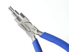 Cynamed German Stainless- 6 in 1 Bail Making Pliers Wire Looping Forming Pliers with Non-Slip Comfort Grip Handle for 2mm to 9mm Loops and Jump Rings-Heavy Duty