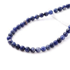 6mm 60pcs DIY Natural Blue Lace Agate Stone Beads Round Healing Crystal Gemstone Loose Beads for Jewelry Making Handmade Bracelet Necklace - color: Blue Lace Agate, size: 6mm