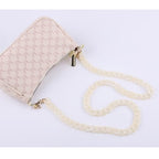 Aumey Clear White Black Brown Acrylic Chain Clutch Purse Strap Handles Bag Handbag Purse Replacement Chains 40 Inches - color: Yellow