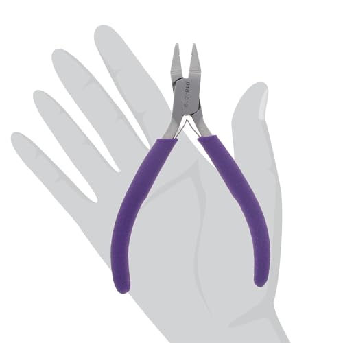 The Beadsmith Magical Crimp Forming Pliers – Beading Tool Transforms 2mm Crimp Tubes into Round Beads, Compatible with .018–.020 Inch Wire, Easy Jewelry-Making Crimper for Beadwork and Crafts