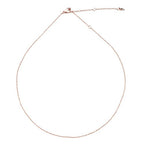 Honeycat Thin Chain Adjustable Choker in Gold, Rose Gold, or Silver (13", 14", 15", 16", 17") | Delicate Jewelry - color: Rose Gold