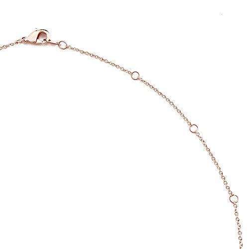 Honeycat Thin Chain Adjustable Choker in Gold, Rose Gold, or Silver (13", 14", 15", 16", 17") | Delicate Jewelry - color: Rose Gold