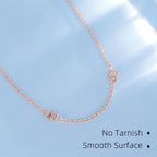 Rose Gold Necklace Extender Rose Gold, 925 Sterling Silver Necklace Extender Chain Bracelet Anklet Jewelry Extension for Women, 3 Piece Set (2, 3, 4 Inches) - color: RoseGold, size: 2 3 4 inch