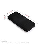 Oirlv Premium Black Microfiber Jewelry Display Tray Jewelry Display Set for Selling Showcase Jewelry Display Holder Small Jewelry Organizer Tray(TT07007) - size: Necklace+ring tray
