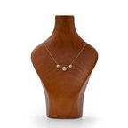 Solid Wood Jewelry Bust Necklace Display Showcase Jewelry Necklace Stand Display Holder(H11.73) - color: H3