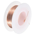 uxcell Soft Copper Wire (24 Gauge, 32.8 FT), 99.9% Pure Bare Copper Wire 0.5mm Solid Craft Wire for DIY Crafting Gardening Decoration (10Meter) - size: 24 Gauge x 32.8 FT
