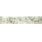 Faceted Natural Green Phantom Quartz 2-3mm Cube Square Loose Beads Gemstone Small Loose Beads Healing Crystal Energy Stone for DIY Jewelry Making 15" - color: Green Phantom Quartz