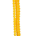 RayLineDo® 48Pcs 8mm Natural Yellow Jade Stone Round Beads Loose Beads Wholesale for Jewelry Making - color: Yellow Jade, size: 8mm
