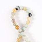 100Pcs Natural Stone 6mm Amazonite Round Loose Gemstone Energy Healing Beads Hole Size 1mm DIY Smooth Beads for Bracelet Necklace Earrings Jewelry Making - color: Amazonite, size: 6mm