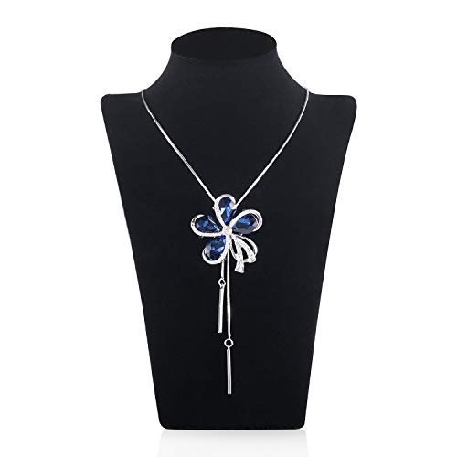Polmart H4 Necklace Display Bust (Black Velvet, 13 ½”H)