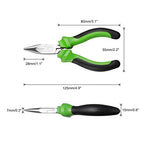 SPEEDWOX Mini Long Nose Pliers 5 Inches, Jewelry Beading Tool with Non-Serrated Jaws for Jewelry Making, Bending Wire and Small Object Gripping - style: Long Nose Pliers with Non-Serrated