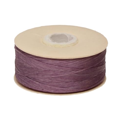 The Beadsmith Nymo Thread – 10-Pack Light Purple Color – Size D, .30mm Diameter, 64 Yard/58.5 Meter Spool – Made of Nylon – Bead Embroidery & Weaving, Off Loom & Loom Work and DIY Craft Projects - size: Size D, 64 Yards, style: Light Purple