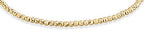 Miabella 925 Sterling Silver or 18K Gold Plated Diamond-Cut Adjustable Bolo 2.5mm Bead Ball Bracelet for Women, Made in Italy - color: yellow-gold-plated-silver