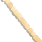 OAIITE 8MM Natural Citrine Gemstone Loose Square Cube Beads Stone Healing Power for Jewelry Making DIY Bracelet Necklace - color: Citrine