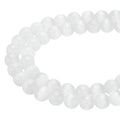 PATIKIL 8 mm Natural Clear Quartz Loose Beads, 2 Strands Crystal Round Stone Strand Beads Gemstone Loose Bead Spacer Beads for Jewelry Making DIY Necklace Bracelet, White - color: White, size: 8 mm