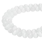 PATIKIL 8 mm Natural Clear Quartz Loose Beads, 2 Strands Crystal Round Stone Strand Beads Gemstone Loose Bead Spacer Beads for Jewelry Making DIY Necklace Bracelet, White - color: White, size: 8 mm