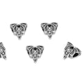 20pcs Cute Bat Large Hole Animal Loose Beads (4.5mm Hole) Antique Silver Metal Spacer for DIY Craft Jewelry Making MEC-A1 - size: Cute Bat