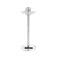 Isaac Jacobs Clear Acrylic Necklace Holder (12 Rotating Hooks) – Hanging Chain Organizer, Sleek & Sturdy Stand for Jewelry – Storage Solution- Bedroom- Bathroom - Countertop - Nightstand - size: 12 Hooks Rotating
