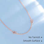 Rose Gold Necklace Extender Rose Gold, 925 Sterling Silver Necklace Extender Chain Bracelet Anklet Jewelry Extension for Necklaces, 3 Piece Set (2, 4, 6 Inches) - color: RoseGold, size: 2 4 6 inch