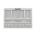 Beadalon Bracelet Bead Boards for Jewelry Making – Flocked, Anti-Roll Bead Tray with Cover – Ideal Jewelry Design Tool for Crafters, DIYers, Bracelet Making – Measurements in Inches & cm - style: Straight - 10 inch w/Cover