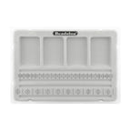 Beadalon Bracelet Bead Boards for Jewelry Making – Flocked, Anti-Roll Bead Tray with Cover – Ideal Jewelry Design Tool for Crafters, DIYers, Bracelet Making – Measurements in Inches & cm - style: Straight - 10 inch w/Cover