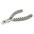 The Beadsmith Side Cutter – Zebra Print Line – 5 inches (127 mm) – Comfortable Handle with Double Leaf Springs – Jewelry Making Tool for Creating Bracelets, Earrings and Necklaces - size: side cutter - 5"