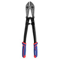 WORKPRO 18" Bolt Cutter, Chrome Molybdenum Steel Blade, Heavy Duty Bolt Cutter with Soft Rubber Grip, Cutting Tool for Cut Chain, Wire, Screw, Rivet, Black,blue,red - size: 18"