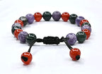 Amazing Gemstone Bracelet for Menopause - Bloodstone Lepidolite Carnelian Bracelet Set for Men Women Healing Calming Anxiety Stress Relief Gifts Pulseras Para Hombres Mujer Stocking Stuffers - color: Menopause