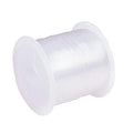 PH PandaHall 0.4mm Clear Fishing Line Invisible Nylon Thread Jewelry String Wire Xmas Cord String Crystal Beading Cords for Christmas Tree Party Decor Jewelry Bracelet Making 40 Yards - size: 0.4mm