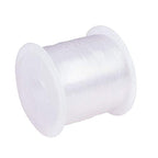 PH PandaHall 0.4mm Clear Fishing Line Invisible Nylon Thread Jewelry String Wire Xmas Cord String Crystal Beading Cords for Christmas Tree Party Decor Jewelry Bracelet Making 40 Yards - size: 0.4mm