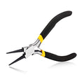 SPEEDWOX Mini Round Nose Pliers Wire Looping Pliers Micro Round Plier for Jewelry Making 5 Inches Smooth Tapered Jaw for Bending Shaping Wires Professional Beading Hobby Work Craft DIY Supplies - size: Round Nose Pliers