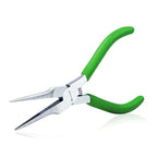 SPEEDWOX Mini Needle Nose Pliers Thin Serrated Jaw 4-1/2 Inches Small Long Nose Pliers Micro Precision Wire Looping Fine Chain Nose Plier Professional Jewelry Making Tool Beading Hobby Craft Supplies - style: Tapered Nose Pliers