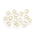 HDSupplies 100 Pieces - 304 Gold Tone Stainless Steel Jump Rings - 6mm - 20 Gauge (0.8mm Thickness) - color: Gold Tone Stainless Steel, size: 6mm / 0.8mm Thick / 20 Gauge