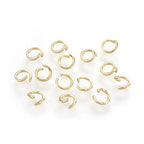 HDSupplies 100 Pieces - 304 Gold Tone Stainless Steel Jump Rings - 4mm - 20 Gauge (0.8mm Thickness) - color: Gold Tone Stainless Steel, size: 4mm / 0.8mm Thick / 20 Gauge