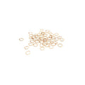 50pcs 14/20 Gold Filled Round Open Jump Rings 3.8MM OD, 2.5MM ID 22 Gauge by CRAFT WIRE - color: 22 Gauge, size: 3.8MM