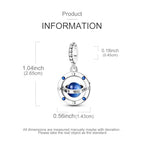 LAZA Charms for Bracelets 925 Sterling Silver Butterfly Summer Travel Ocean Lucky Charm Beads Pendant Jewelry for Women Mom - color: Love you too