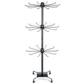3 Tier Spinner Display Rack Retail Display Stand Metal Rotating Display Rack for Jewelry Keyring Socking HatsToys